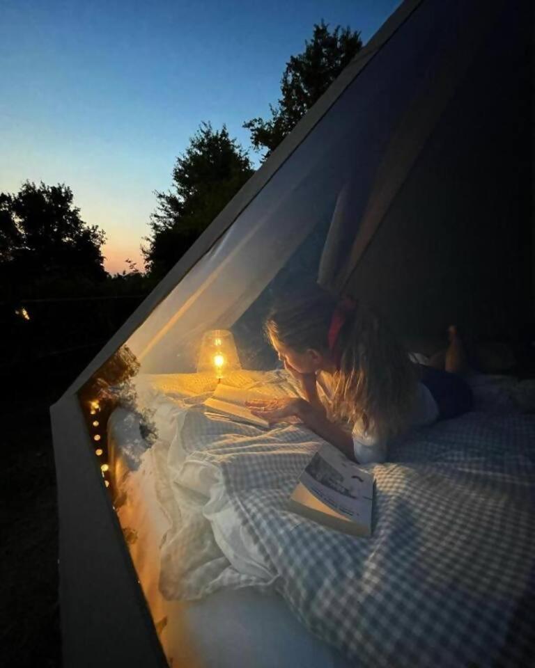 Villa Feudo Frammasi - Curte Glamping Experience Salve Esterno foto